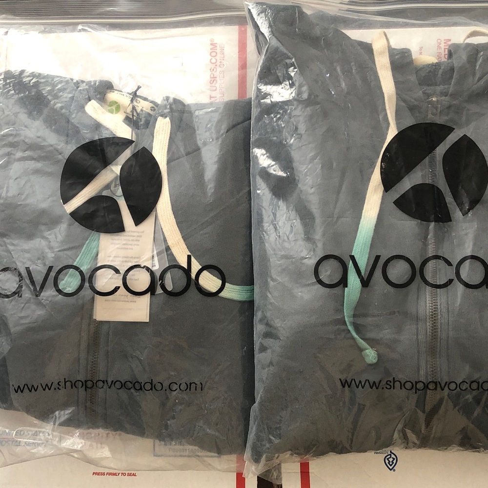 NEW 2 Avocado Paz Full Zip Hoodie